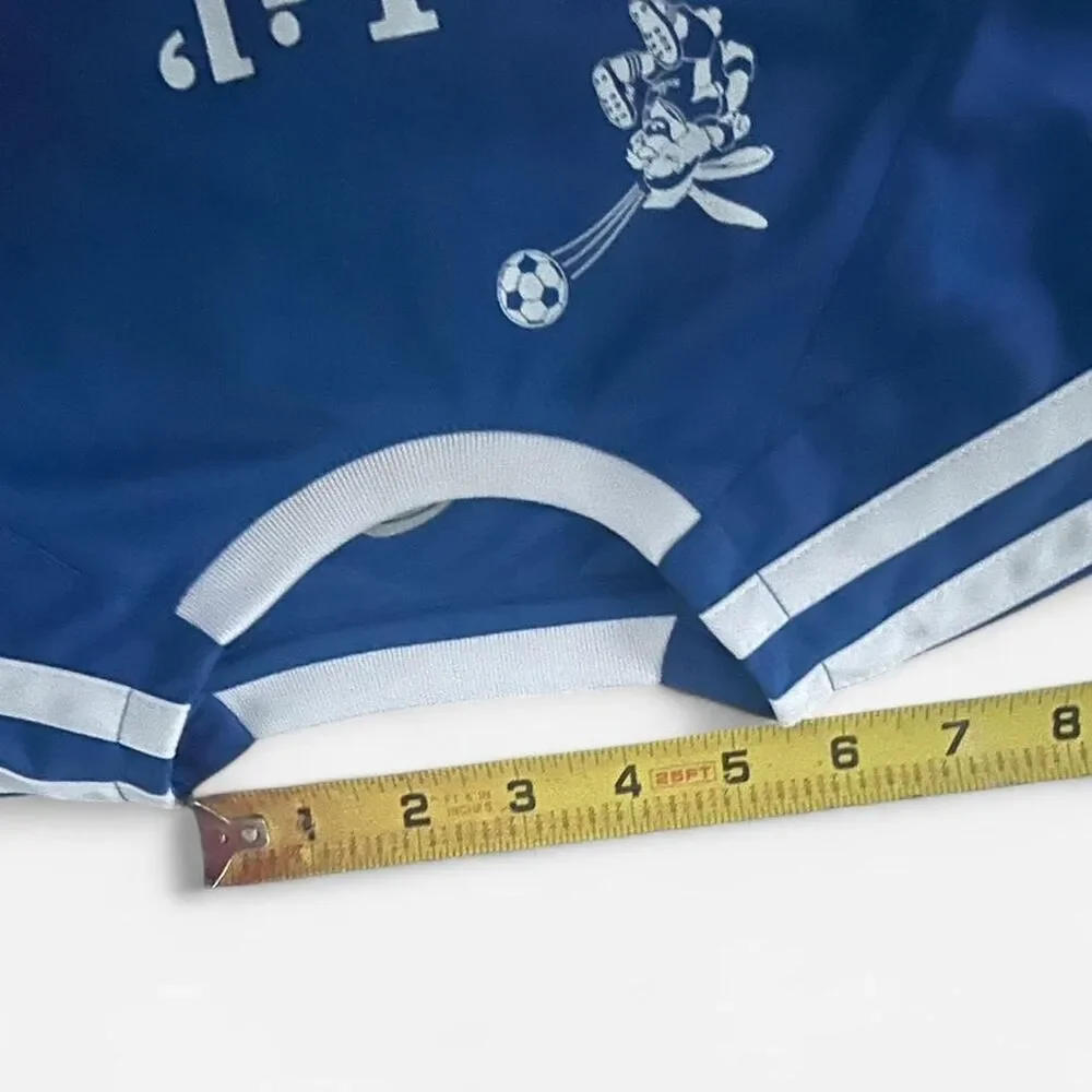 Kids Blue and White Soccer Jersey